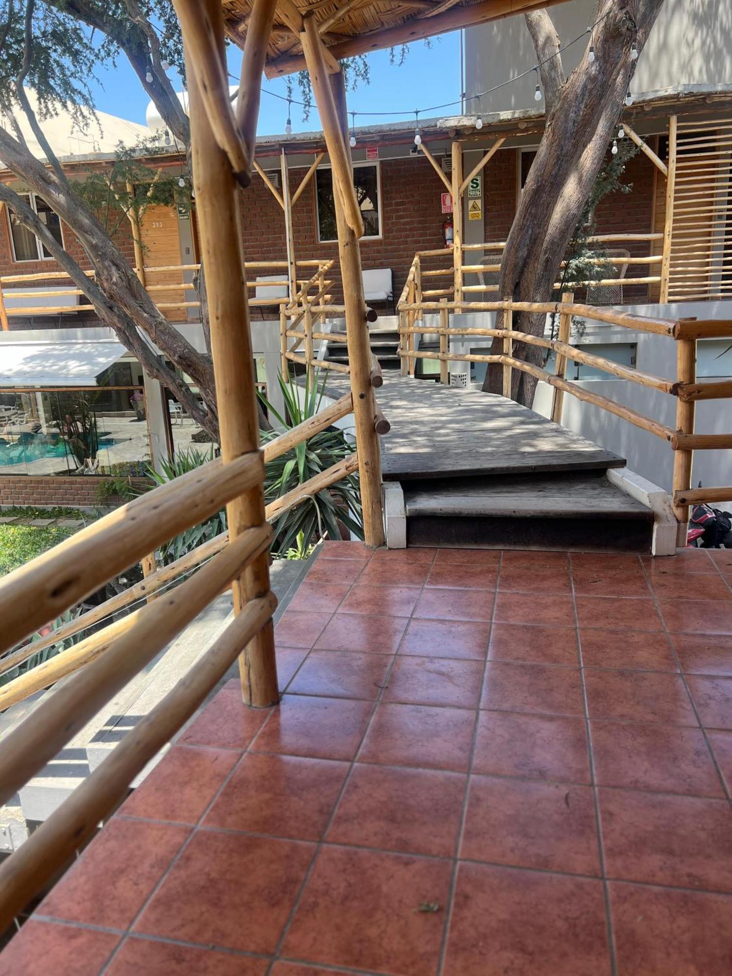 Hotel El Huacachinero إِكا المظهر الخارجي الصورة